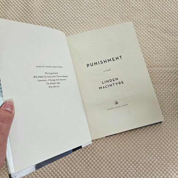 4/$40 2014 - Punishment - Linden Macintyre - Hardcover - Picture 2 of 5